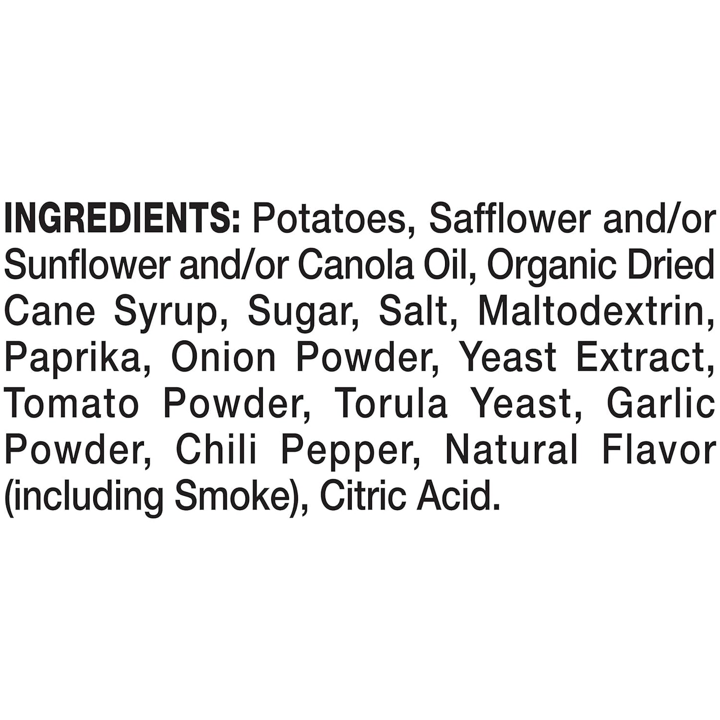 Kettle Brand Potato Chips Backyard Barbeque 1.5 Oz - 2 Cases of 24 (Total 48 Bags)