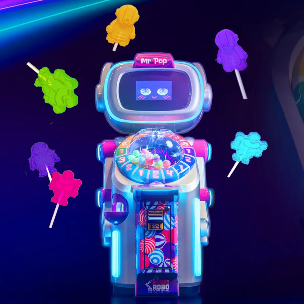 Sweet Robo Mr. Pop – The Robotic Lollipop Roulette That Enchants & Earns
