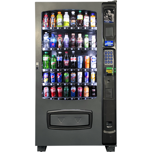 Seaga Envision ENV5B 5-Wide, Beverage Glass Front Merchandiser