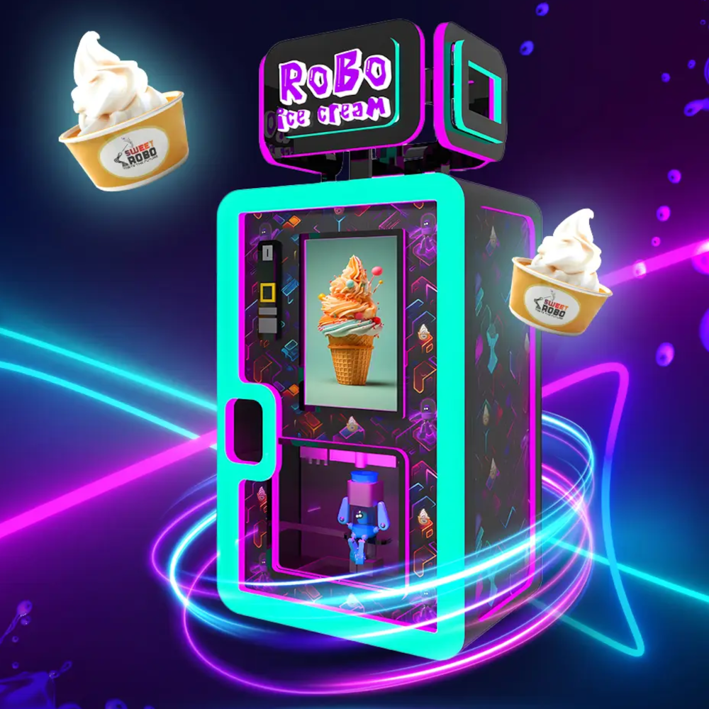 Sweet Robo, Robo Ice Cream – The Future of Soft Serve Vending